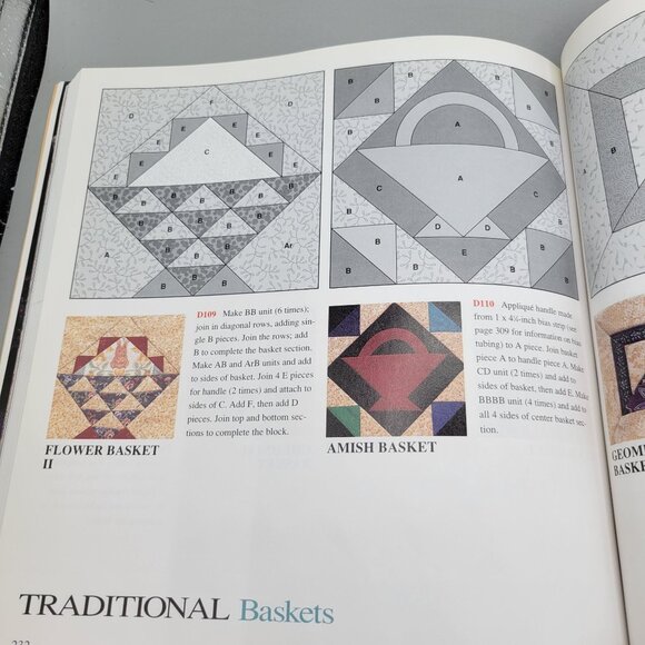 Better Homes & Gardens 501 Quilt Blocks Book Softcover Patchwork and Appliqué - Picture 4 of 8